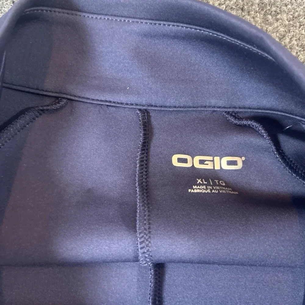 Ogio Full-Zip Mid Weight Jacket MEN'S XL Navy Blue Golf
